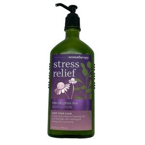 Bath and Body Works Stress Relief Eucalyptus Tea Aromatherapy Body Lotion 6.5 oz